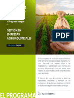 SEMIPRESENCIAL - PI - AGRICOLA - Gestión en Empresas Agroindustriales