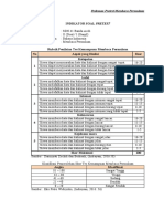 Pedoman Pretest Membaca Permulaan