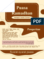 Fikih Puasa Ramadhan