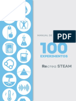 Manual de 100 experimentos Recrea STEAM