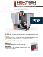 Automatic Pendulum Impact Tester - Class J - Technical Brochure - v. 2022