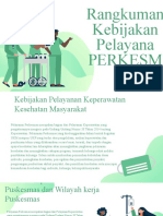 Rangkuman Kebijakan Perkesmas