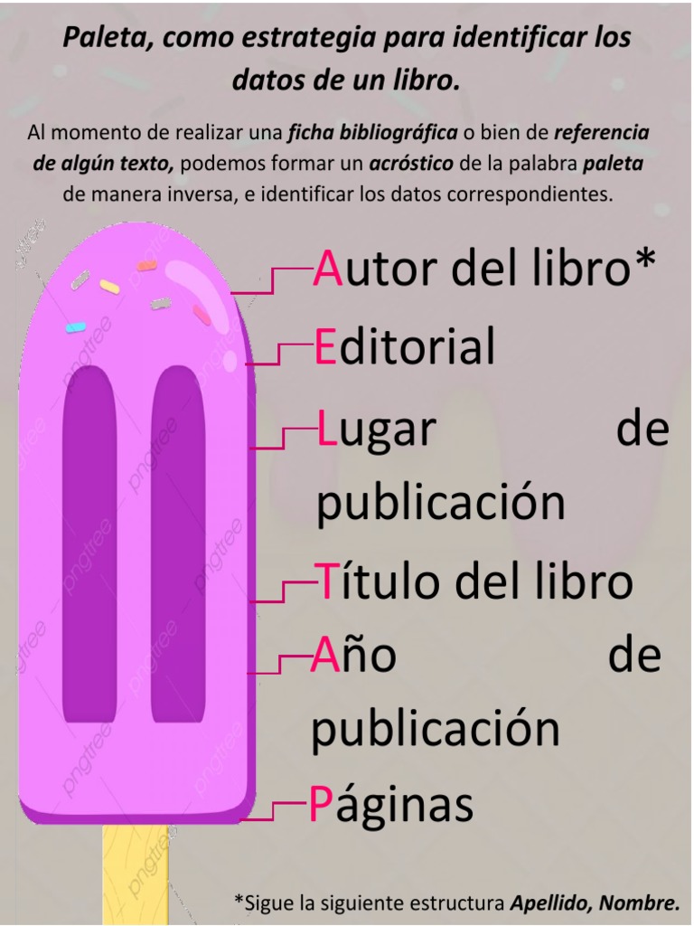 Estrategia Paleta para Fichas Bibliográficas | PDF