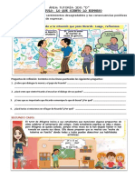 Lo Que Siento Lo Expreso - Tutoría 2do. D