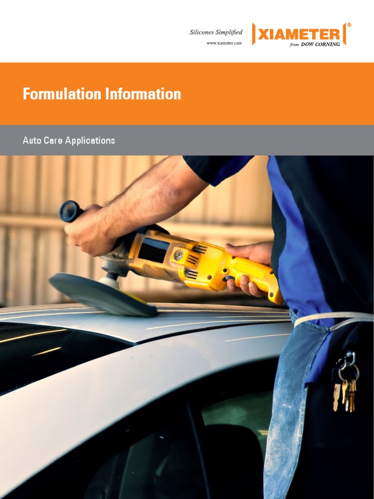 Auto Care Formulations Compress Download Free PDF Silicone