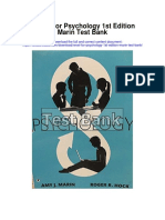 Revel For Psychology 1st Edition Marin Test Bank