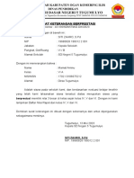 Surat Keterangan Berprestasi 1