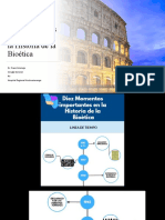 Diez Momentos Importantes en La Historia de La Bioetica