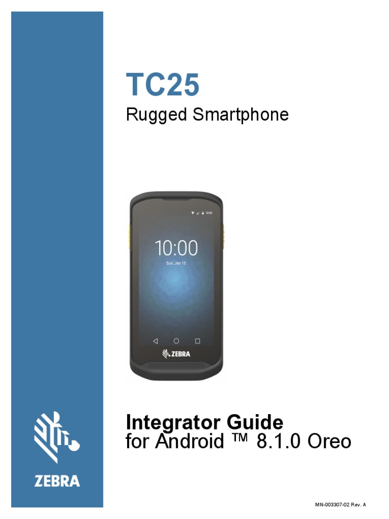 Manual Zebra Scanner tc25 | PDF | Android (Operating System ...