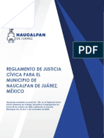 17 - Reglamento de Justicia Civica para El Municipio de Naucalpan de Juarez Mexico.