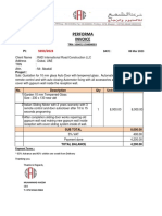 Performa Invoice 5050