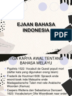 Pert. 4 Ejaan Bahasa Indonesia