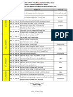 Susunan Acara Study Tour Dan Ziarah