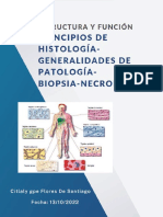 Principios de Histología-Generalidades de Patología-Biopsia-Necropsi