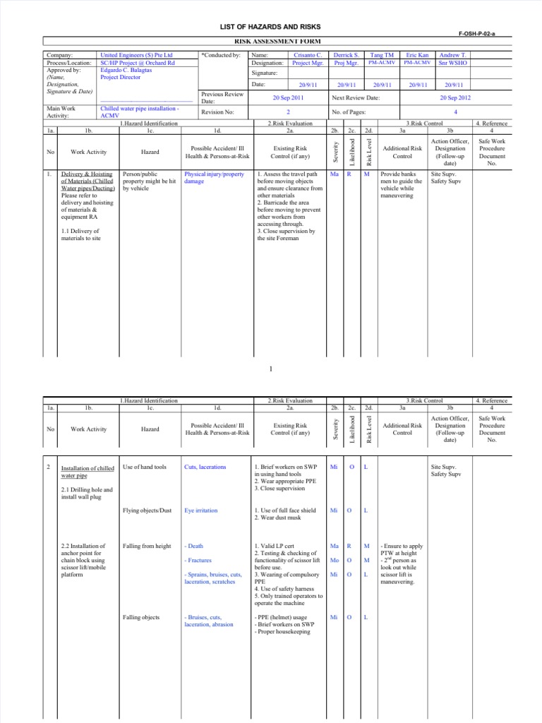 Dokumen Tips Chilled Water Pipe Installation Acmvdocx PDF