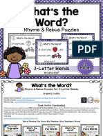 What's The Word?: Rhyme & Rebus Puzzles