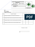 Daftar Tilik MONITORING BAHAN BERBAHAYA