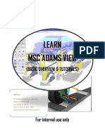 LEARN MSC ADAMS v1