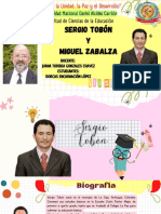 Sergio Tobón Y Miguel Zabalza