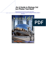 What Is Life A Guide To Biology 3rd Edition Phelan Test Bank