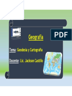 Geodesia y Cartografía