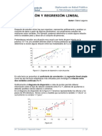 Correlación y Regresión Lineal