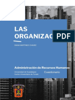 CUESTIONARIO Las Organizaciones