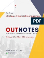 OutNotes - Entire SFM Concept Notes - Adish Jain