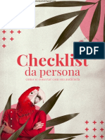 Checklist Da Persona 2022