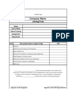 Format Joining Form 122