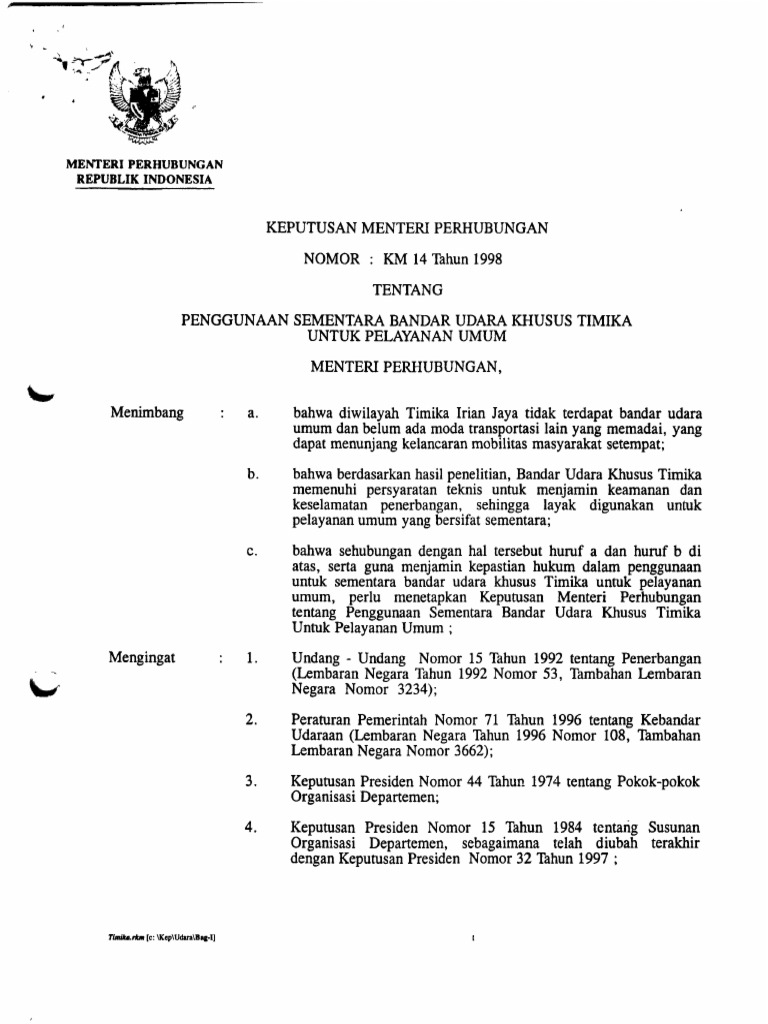 km-14-tahun-1998-tentang-penggunaan-sementara-bu-khusus-timika-pdf