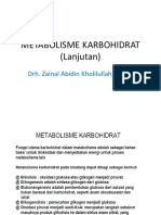 Metabolisme Karbohidrat Lanjutan