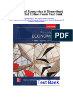 Principles of Economics A Streamlined Approach 3rd Edition Frank Test Bank