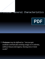 Protozoa General Characteristics