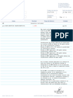 Paciente: Código de Atención: Fecha de Atención:: Análisis Resultado Rango de Referencia Unidades