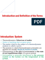 Introduction and Definition of The Terms