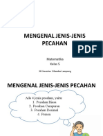 Mengenal Jenis-Jenis Pecahan, Mengubah Bentuk, Mengurutkan, Dan Menyederhanakan Pecahan