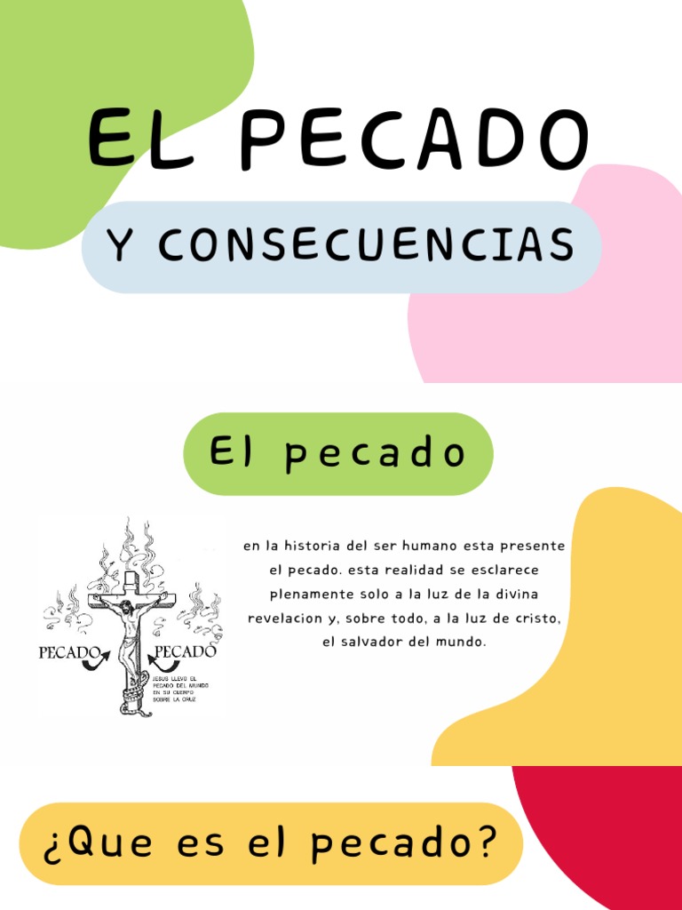 Tipos y Consecuencias del Pecado | PDF | Pecado | El pecado original