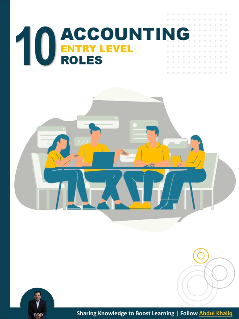 10 Accounting Entry Level Roles With Requirements 1692178737 PDF