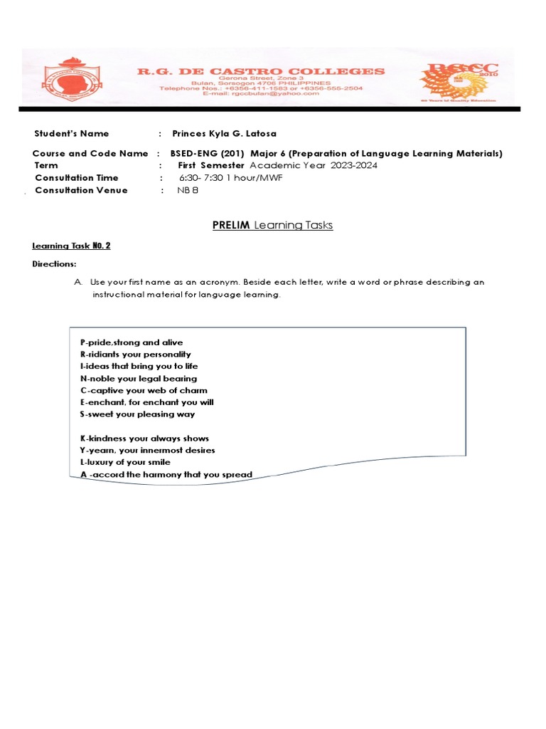 Language Learning Materials Guide | PDF | Learning | Multimedia