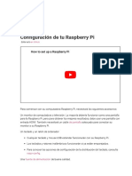 2 Documentación de Raspberry Pi - Primeros Pasos - CONFIGURACION