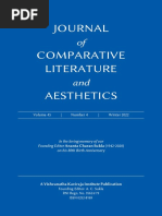 Journal of Comparative Literature and Aesthetics, Vol. 44, No. 1 ...