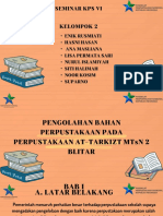 BAHAN TAYANG-PENGOLAHAN BAHAN PERPUSTKAAN KELOMPOK II-KPS-VI-Hasni Hasan