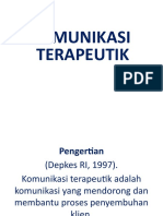 37.  KOMUNIKASI TERAPEUTIK