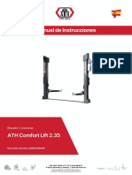 ATH-Heinl Manual de Instrucciones Elevador 2 Columnas ATH Comfort Lift 2.35