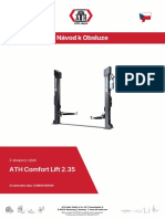 ATH-Heinl Návod K Obsluze 2-Sloupový Výtah ATH Comfort Lift 2.35