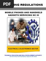 Mobile Phones and Handheld Gadgets Servicing NC III