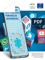 Prepared by The Committee of Experts On Minimising Public Health Risks Posed by Falsification of Medical Products and Similar Crimes (CD-P-PH/CMED)