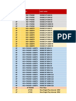 Tarif Paket Tam Oktober 2020