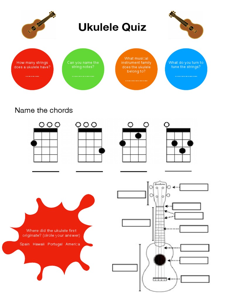 Ukulele Quiz PDF